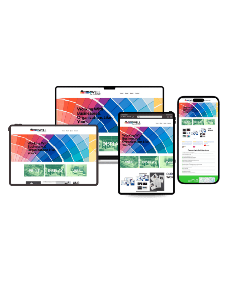 Responsive website design